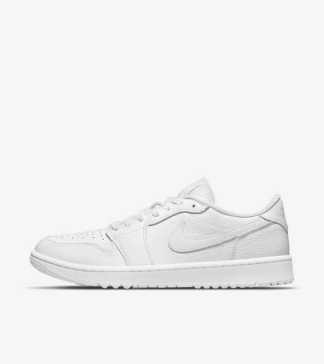 ìì´ ì¡°ë 1 ë¡ì° ê³¨í 'Triple White'(DD9315-101) ì¶ìì¼. Nike SNKRS KR